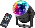2X LED Discokugel Lichteffekt Magic RGB DJ Party Lichtorgel Bühnenbeleuchtung