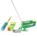 Swiffer Starter Set Bodenwischer+8 Tücher+24 feuchte Tücher WET + Staubmagnet