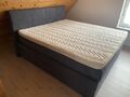 boxspringbett 180x200 mit bettkasten und topper