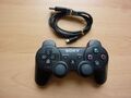 Sony PS3 Wireless Controller Dualshock 3 CECHZC2E + USB Kabel  GUTER Zustand