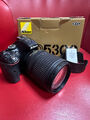 Nikon D D5300 24.2MP Digitalkamera - Schwarz (Kit mit AF-S DX 18-140mm ED VR...