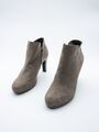 Tamaris Damen Ankle Boots Stiefelette Absatzschuh beige Gr 38 EU Art 18045-56