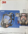 3M Atemschutzvollmaske 6800 – Serie 6000 EN 136 ohne Filter Größe M