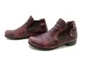 Think! Damen Stiefel Stiefelette Ankleboots Boots Rot Gr. 38,5 (UK 5,5)