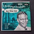 Vinyl 7" Nat King Cole - Unforgettable (1954) Capitol Records – K 40 581