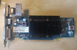 HIS AMD HD5450 1GB DDR2 Desktop Grafikkarte PCI-E HDMI/DVI-I/VGA