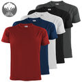 T-Shirt Herren Basicshirt Männer 5er Set Pack tshirt set Rundhals S - 5XL