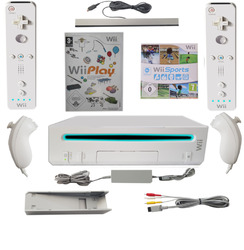 Nintendo Wii Konsole  Weiß Mariokart , Sports , Balanceboard,  Party uvm.Geschenkidee- Party- Kinder- Familie-Sport