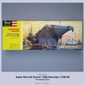 Revell 1961 · Picture Fleet Series: "USS Saratoga" CVB 60 · Scale 1:542