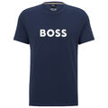 BOSS Herren T-Shirt - T-Shirt RN, Rundhals, Kurzarm, großer Logoprint, Baumwo...