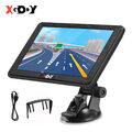 XGODY 7 Zoll LKW PKW GPS Navigationsgerät Auto Navi EU Karte Speedcam POIs 8GB