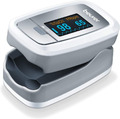 Beurer PO 30 Pulsoximeter (Grau / Weiß, Ermittlung Der Herzfrequenz Und Arteriel