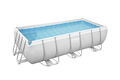 Bestway Ersatz Pool Stahlrahmen Frame Pool ohne Zubehör 404 x 201 x 100 cm