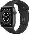 Apple Watch Series 6 GPS + Cellular 40mm Spacegrau Alu Smartwatch - SEHR GUT