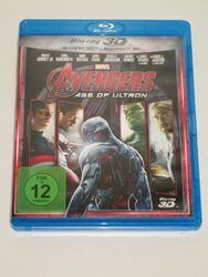 2 Disc Blu-ray 3D + 2D:  Avengers - Age Of Ultron  (2015 Marvel)