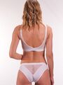 Bügelloses Bralet-BH-Set mit Netzdetails Cottonhill 1843 | Weiß