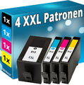 4x TINTE PATRONEN für HP 912 XL OfficeJet 8012 8014 8015 Pro 8022 8023 8024 8025