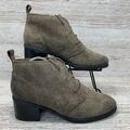 Clarks Damen Gewürz Charm Khaki Wildleder Stiefeletten UK Größe UK 5 E EU38