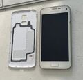 Samsung  Galaxy S5 Mini SM-G800F 16GB Weiß Display Lcd Deckel Platine Ok LESEN