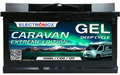 Electronicx Caravan EXTREME Edition GEL Batterie 100 AH 12V Wohnmobil Boot
