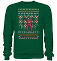Ugly Christmas Sweatshirt Gesicht Weihnachten Sweater Pullover Outfit xmas