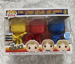 Funko Pop! Sting/Stewart Copeland/Andy Summers - The Police - Vaulted 3 Pack