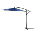 Ampelschirm Sonnenschirm Gartenschirm Sonnenschutz Schirm mit Kurbel Ø 3m Blau
