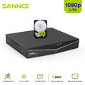 SANNCE 8CH 5-IN-1 1080N DVR Überwachungskamera System Video Recorder Fernzugriff