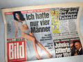 Bildzeitung vom 13.10.1999 Sex Beichte Verona Feldbusch 18. 19. Geburtstag      