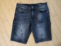 D•N•A Herren Jeans Shorts Schwarz Gr. 30/44