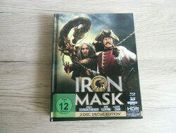3 Disc Mediabook / Digibook Iron Mask (Bluray, 3D, 4K-UHD)