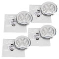 4x ORIGINAL VW Silber Weiss Nabendeckel Nabenkappe Felgendeckel UP 1S0601149DCIX