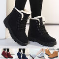 Winter Damen Schneeschuhe Wasserdicht Warm Stiefel Stiefeletten Flache Boots