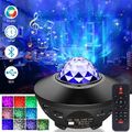 Galaxy Star Projector Light LED Ceiling Starry Night Wave Ocean Space Music Lamp