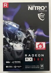 SAPPHIRE Nitro+ AMD Radeon RX 580 8GB GDDR5 Grafikkarte mit OVP