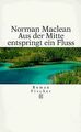 Aus der Mitte entspringt ein Fluss. von Norman Maclean | Buch | Zustand gut