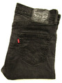 Levi's 508 Herrenjeans normal konisch W30 L29 dunkelgrau Stretch Denim LEVE348