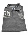 Gaastra Pullover Poloshirt Größe XL Langarm Sweatshirt Polohemd Grau