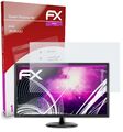 atFoliX Glasfolie für Asus VP28UQG Panzerfolie 9H Schutzpanzer