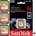 SanDisk Extreme SD Speicherkarte 16GB 32GB 64GB 128GB 4K UHD 180MB/s*
