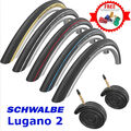 Schwalbe Lugano 2 700c Fahrrad Reifen & Schläuche Rennrad Reifen Active Line K-Guard