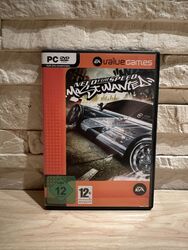Need for Speed: Most Wanted / PC-Spiel, DVD, guter Zustand, inkl. Key