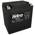 Motorrad Batterie Nitro HVT02 SLA AGM GEL geschlossen, 12V|32Ah|CCA:450A (169x13