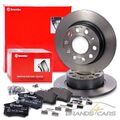 BREMBO BREMSSCHEIBEN Ø253+BELÄGE HINTEN FÜR AUDI A3 SEAT LEON SKODA YETI VW GOLF