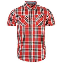 ✅ LEE COOPER Herren Hemd kurzarm Shirt kariert Short Shirt Kragen Sommer NEU✔ 12 versch. Farben ✔ 100% Baumwolle ✔ Top Qualität 