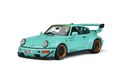 Porsche 911 964 930 RWB  GT Spirit GT875 Tiffany 1/18 Modellauto NEU OVP türkis