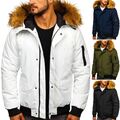 Parka Winterjacke Jacke Mantel Wärmejacke Zip Sweatjacke Herren BOLF 4D4 Kapuze