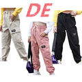 Kinder Cargohose Mädchen Hose Sporthose für Hip Hop Tanz Lounge Hose Streetwear