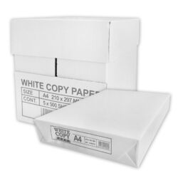 Kopierpapier Druckerpapier Duplexpapier Laser weiß DIN A4 2500 Blatt 80 g/m²