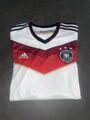 Adidas DFB Deutschland Trikot WM 2014 , Gr. L, Weiß, Top Zustand 3 Sterne